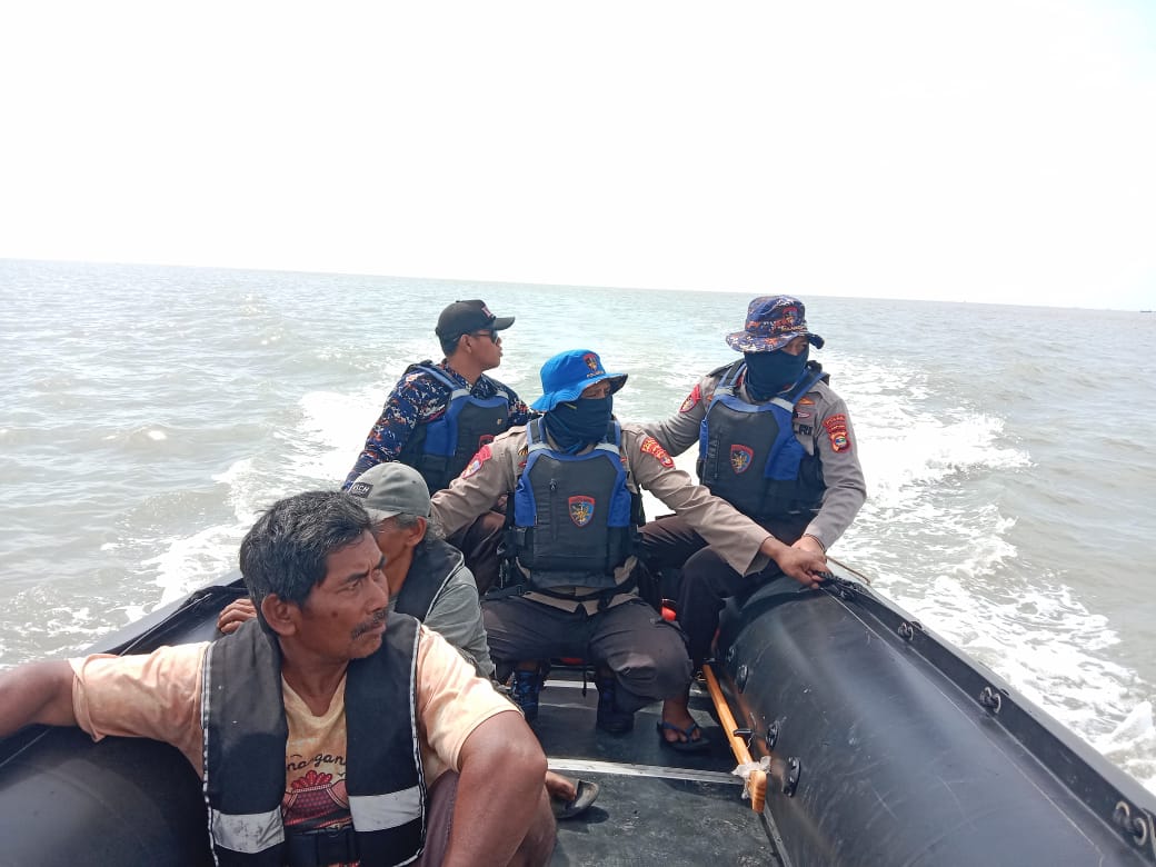 Polres Lamtim Lakukan Pencarian Warga Yang Tenggelam