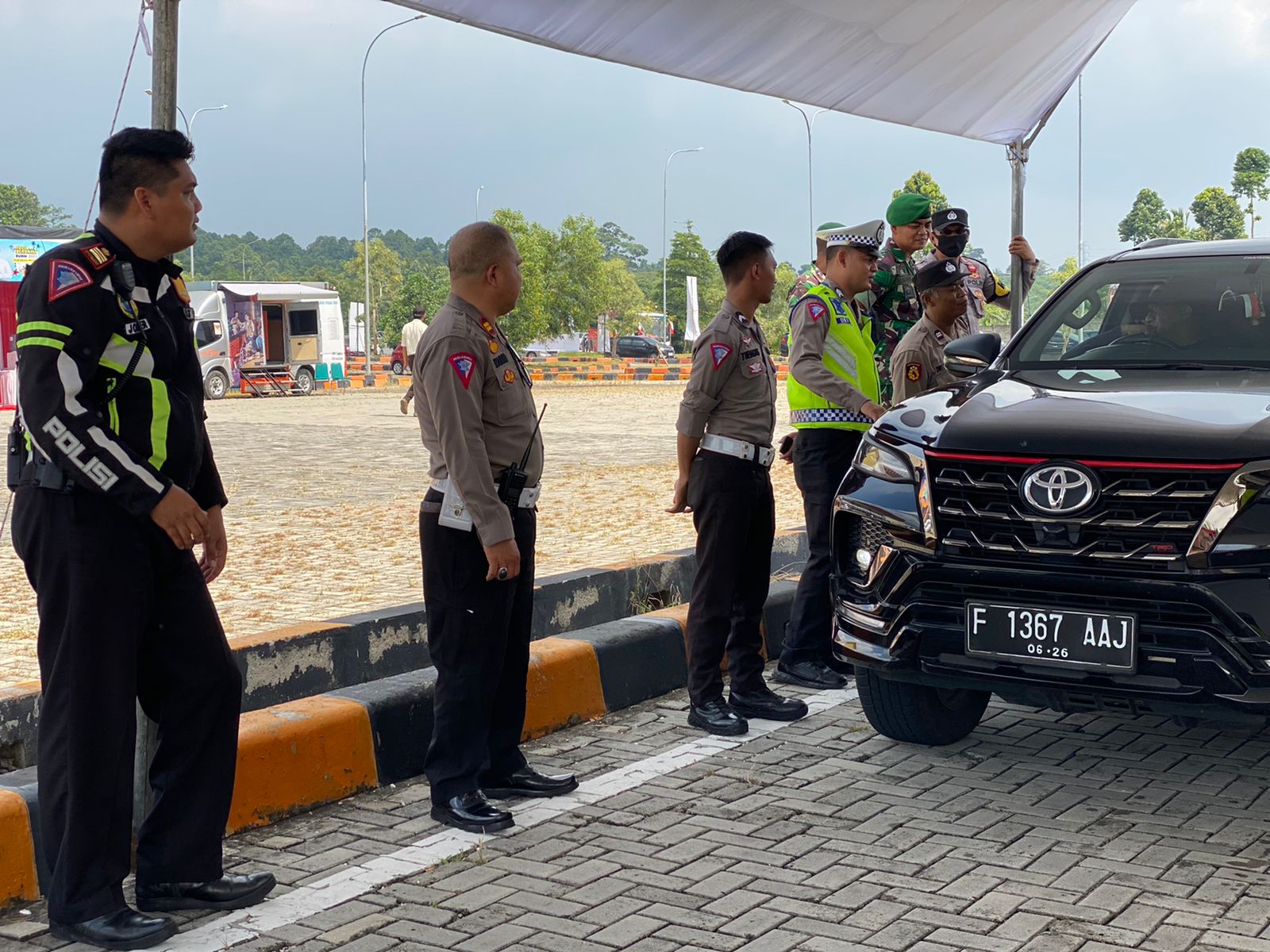 Antisipasi Kemacetan, Dilantas Polda Lampung Gelar Rekayasa Lalu Lintas