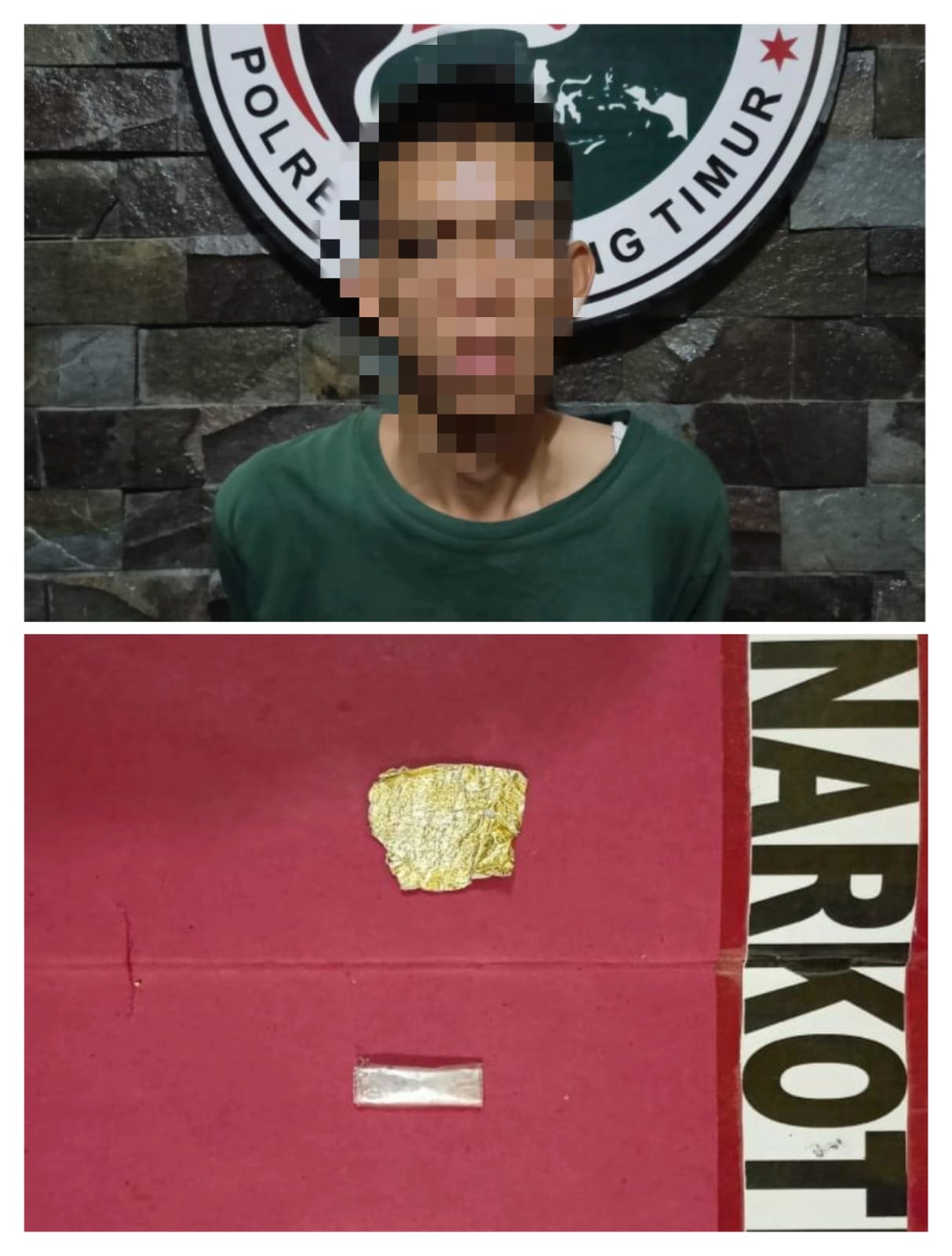 Sat Res Narkoba Polres Lamtim Tangkap Seorang Pemuda Pemakai Narkotika Jenis Sabu