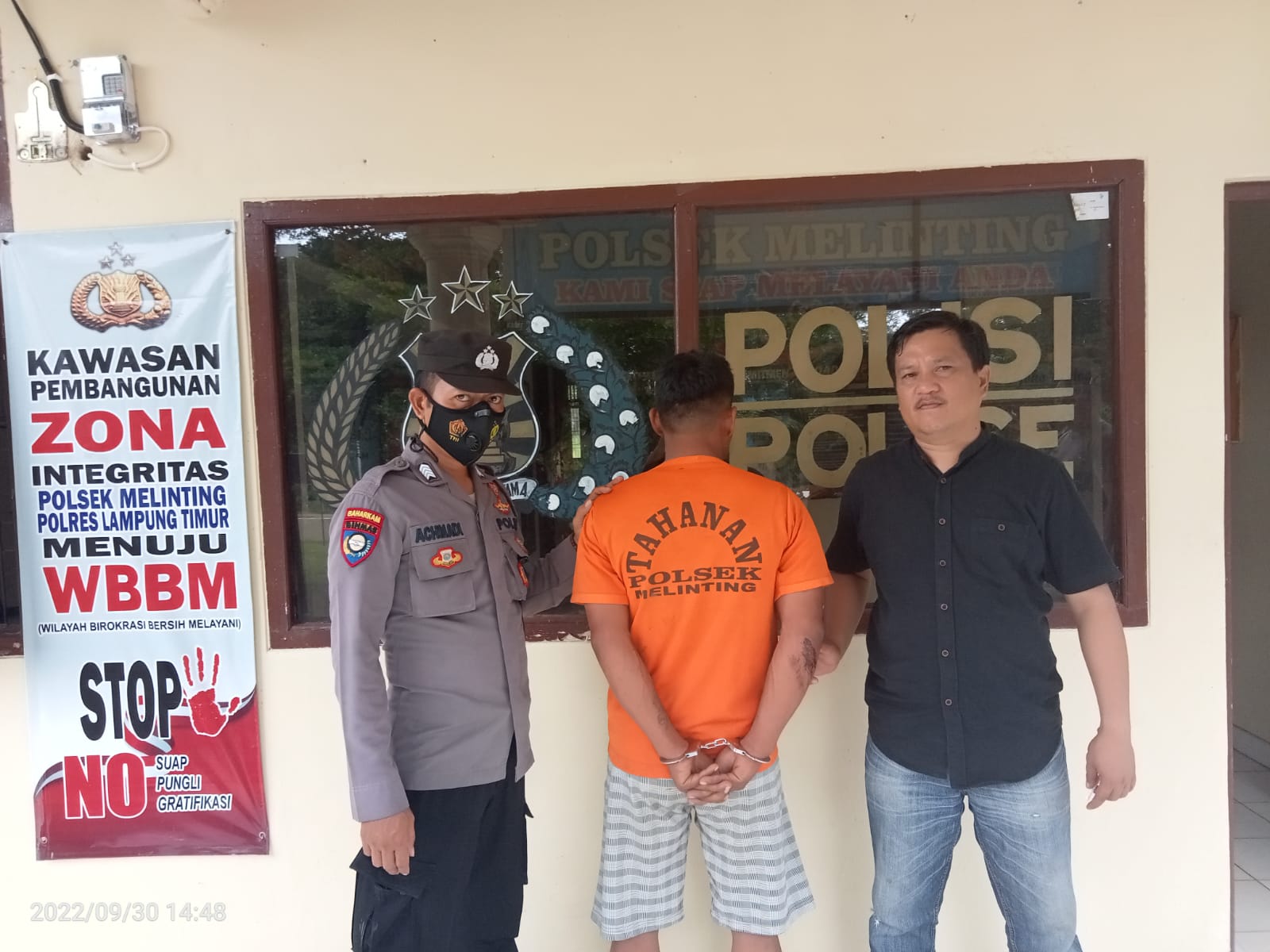 Tertangkap Tangan Melakukan Pemerasan, Oknum LSM Ditangkap Polsek Melinting