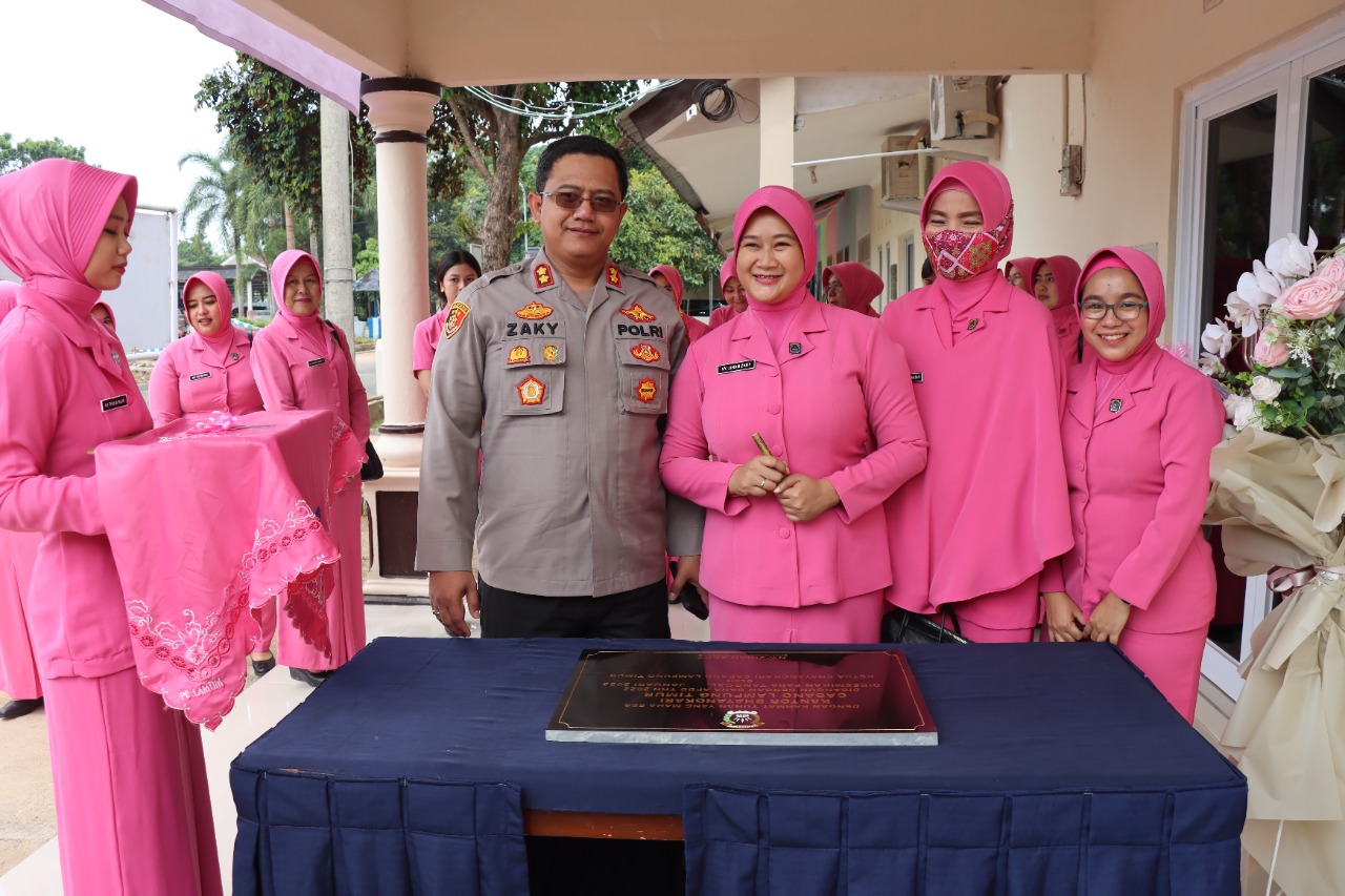 Resmikan 4 Gedung Sarpras, Kapolres Syukuran Bersama Anak Yatim
