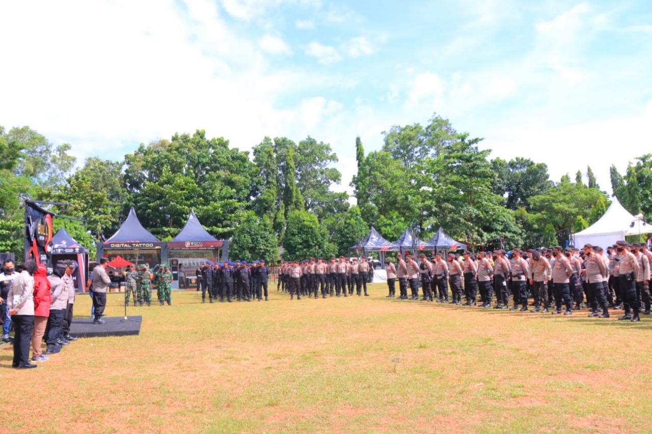 Polres Metro Gelar Apel Kesiapan Pengamanan Konser Musik Tipe-X