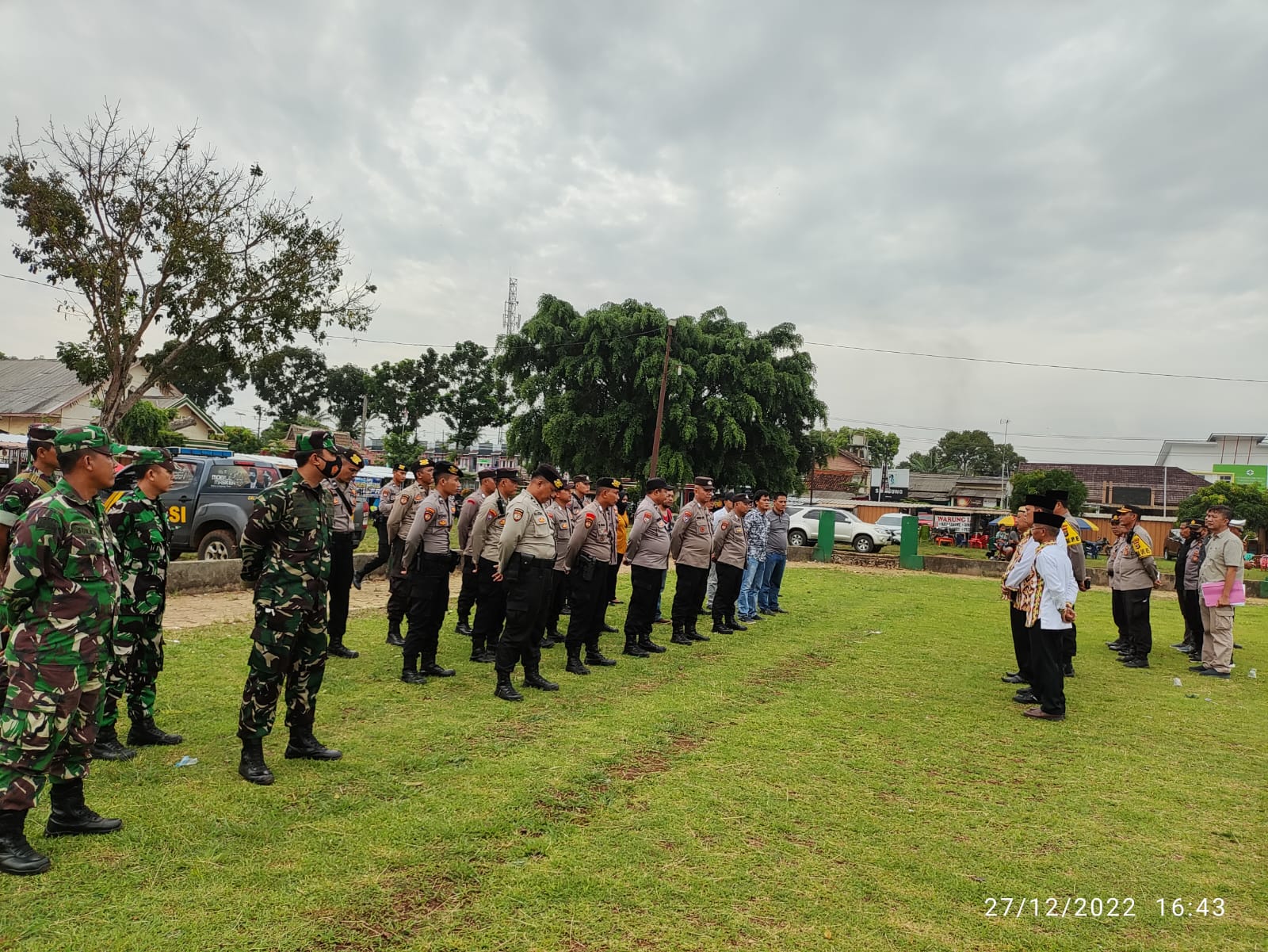 Kunjungan Gubernur Lampung, Polres Lampung Timur Lakukan Pengamanan