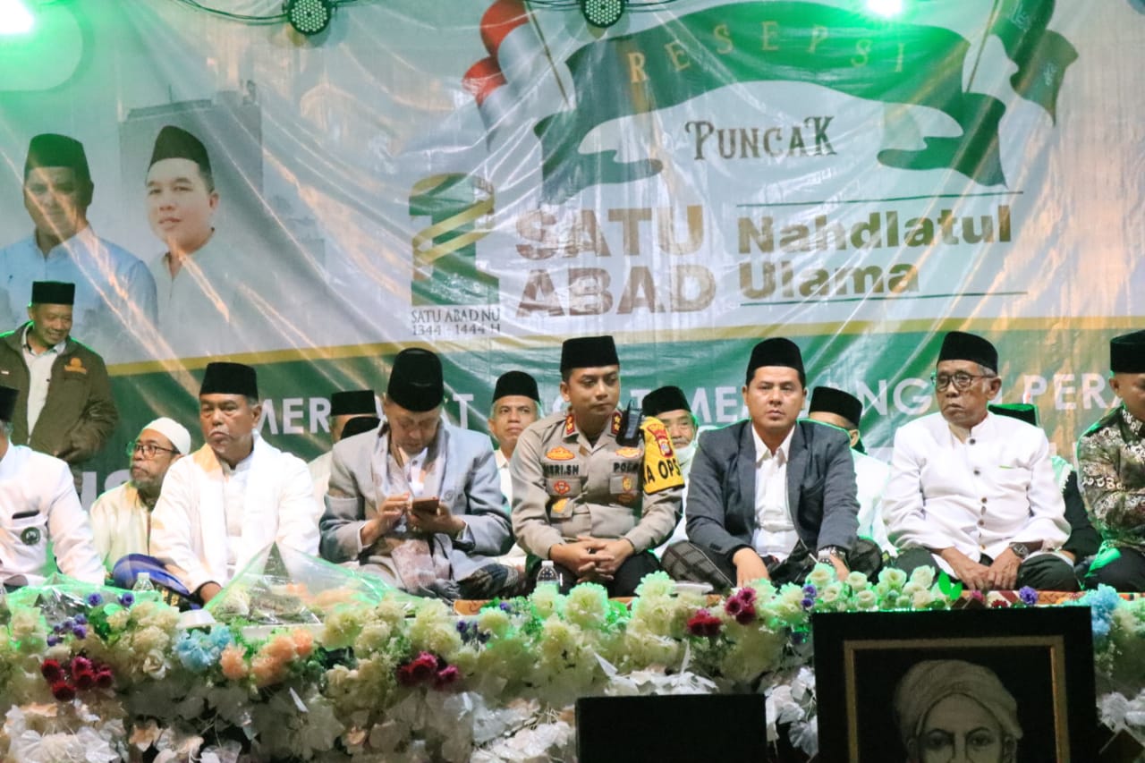 Kapolres Metro Hadiri Peringatan Harlah Satu Abad Nahdatul Ulama