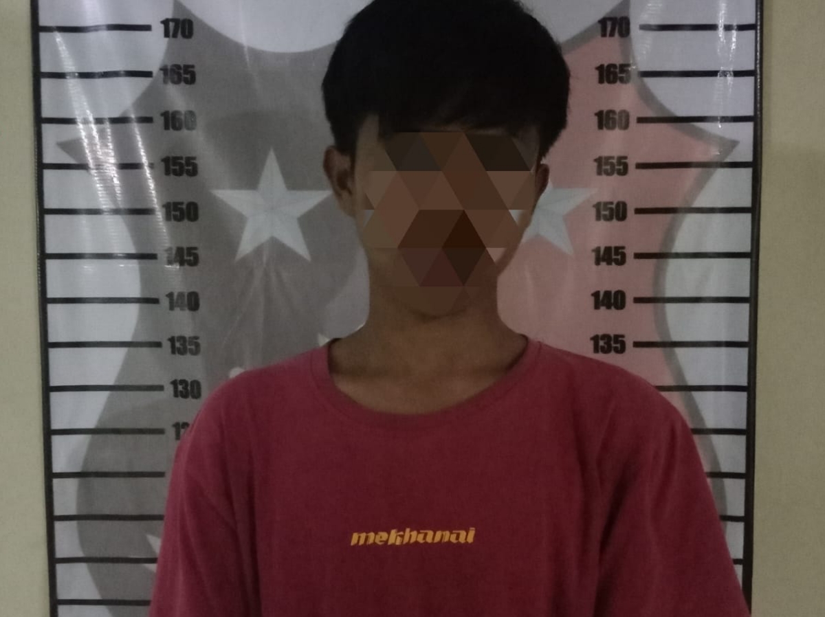 Pemuda pelaku perampasan Hand phone (HP) berhasil dibekuk Polsek Sungkai Selatan