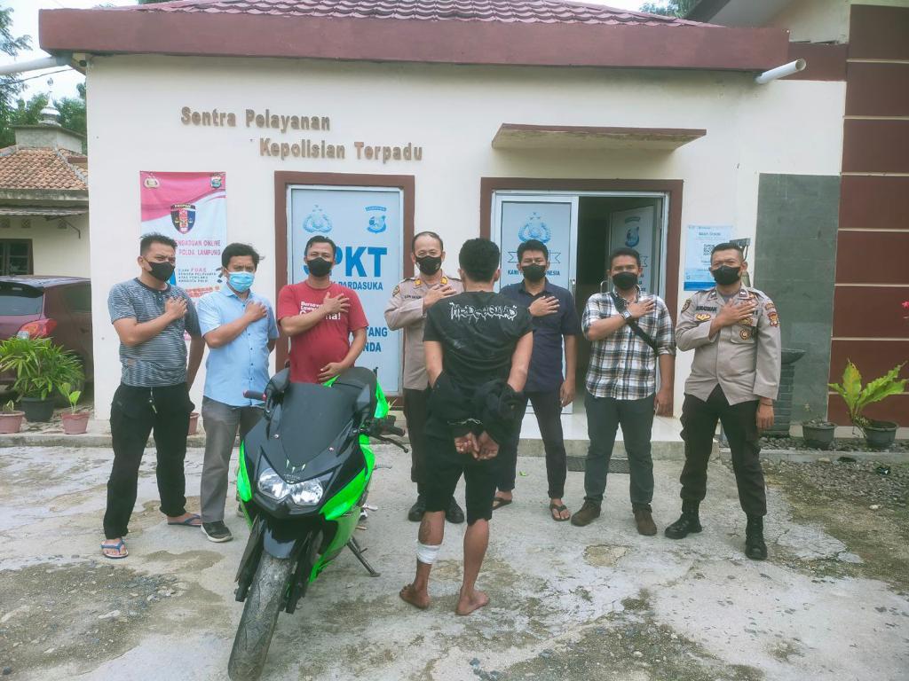 Bobol 8 Rumah, SM dilumpukan Polisi dengan Tindakan Tegas dan Terukur