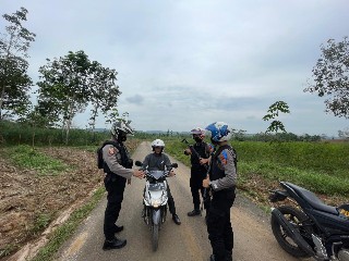 Sat Samapta Polres Way Kanan Tingkatkan Patroli PRESISI