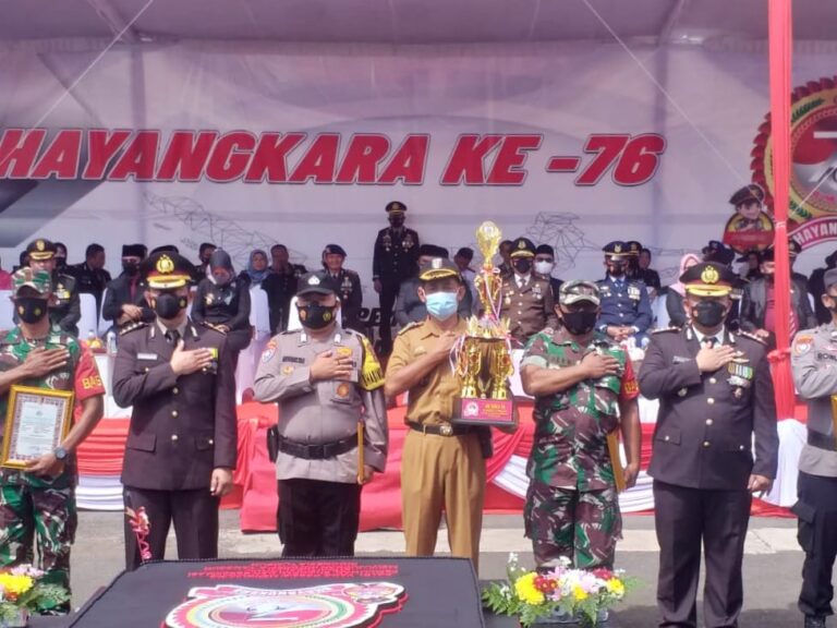 Polres Lampung Tengah Kembali Meraih Juara 1 Lomba Tiga Pilar Se-jajaran Polda Lampung