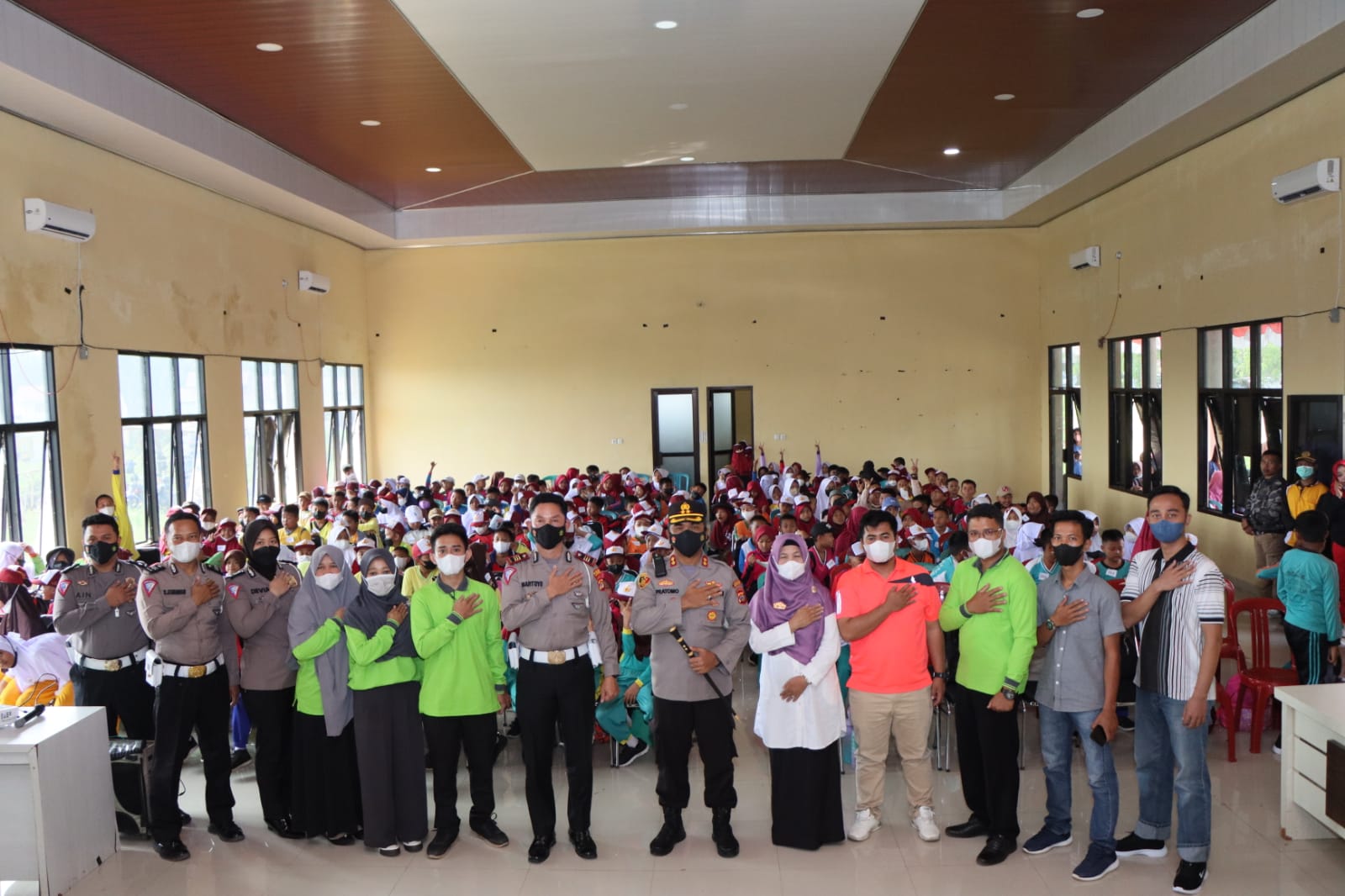 Tingkatkan disiplin anak usia dini, Polres Pesawaran lakukan seleksi Polisi Cilik (Pocil)
