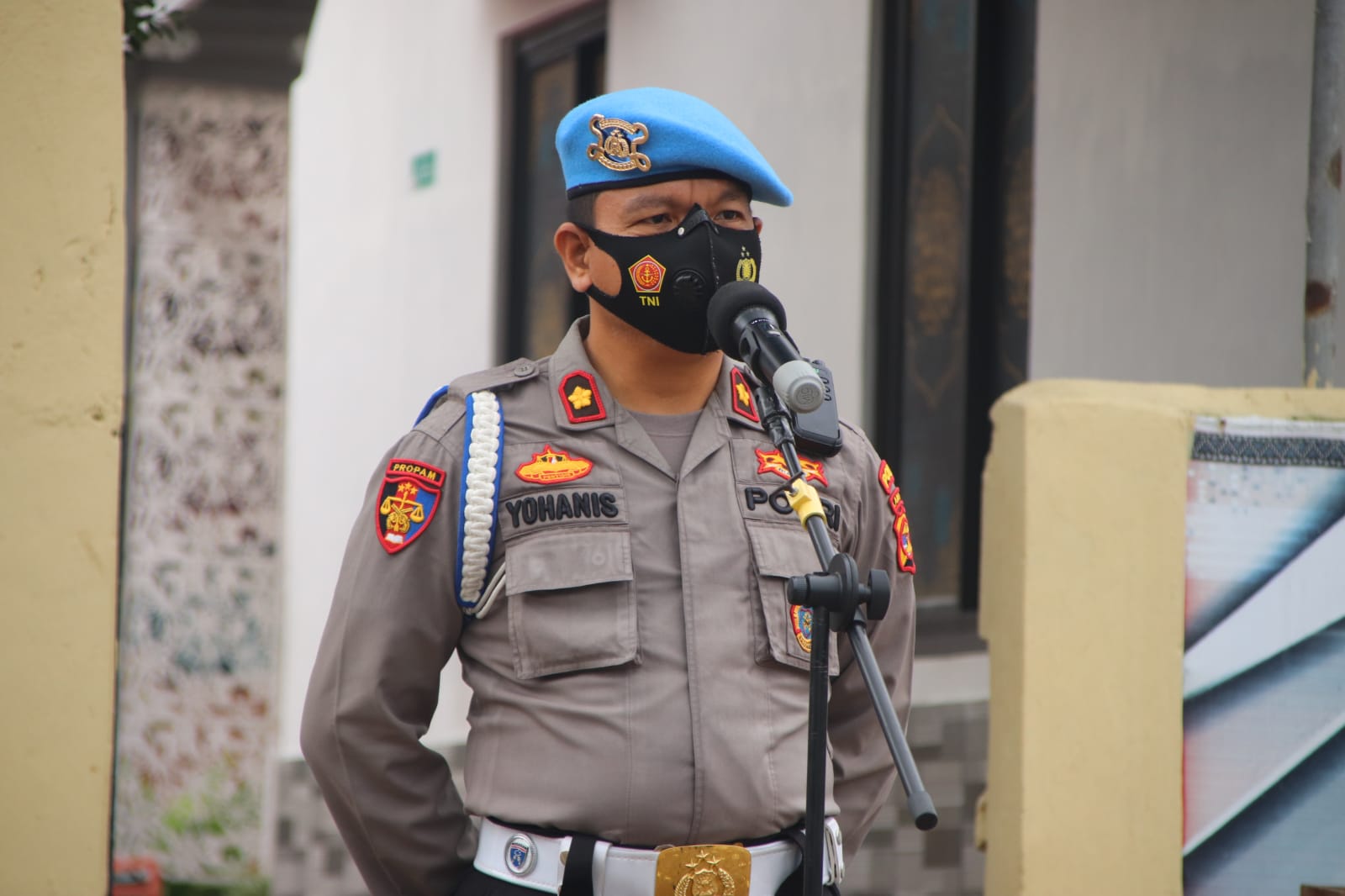 Gelar Mitigasi di Polres Pringsewu, Ini Arahan Kasubbid Provos Polda Lampung