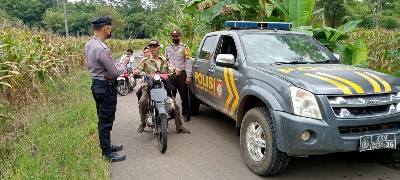 Cegah Kejahatan, Polsek Banjit Res way Kanan Tingkatkan Patroli PRESISI