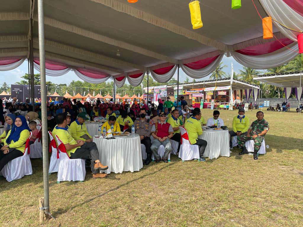 Nibung Expo, Polres Lamtim Buka Stand Layanan SIM, SKCK, Sidik Jari Dan Gerai Vaksin