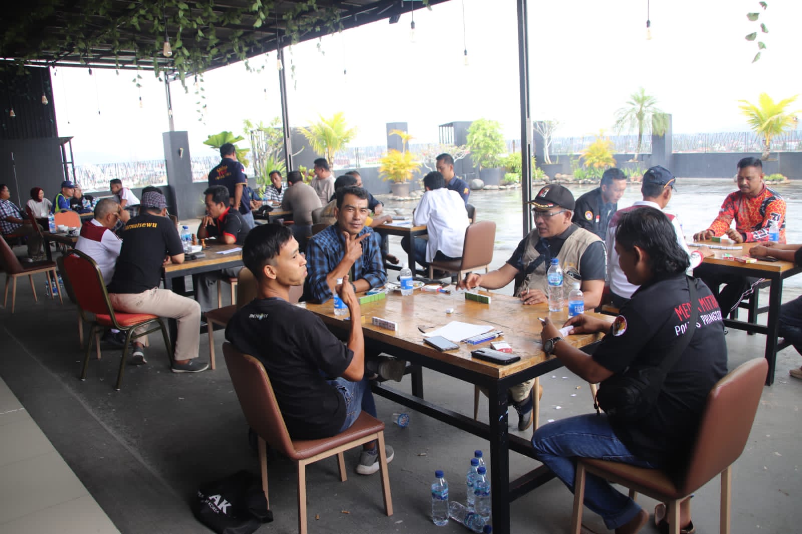 Jalin Sinergitas, Polres Pringsewu Bersama Wartawan Gelar Lomba Peringati HUT ke-77 RI