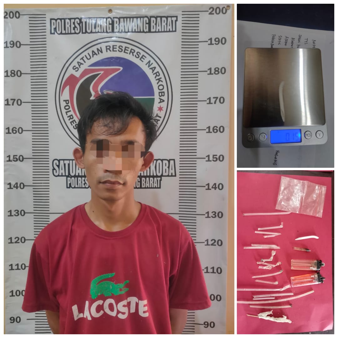 Sat Resnarkoba Polres Tubaba Kembali Menangkap Pemakai Narkotika