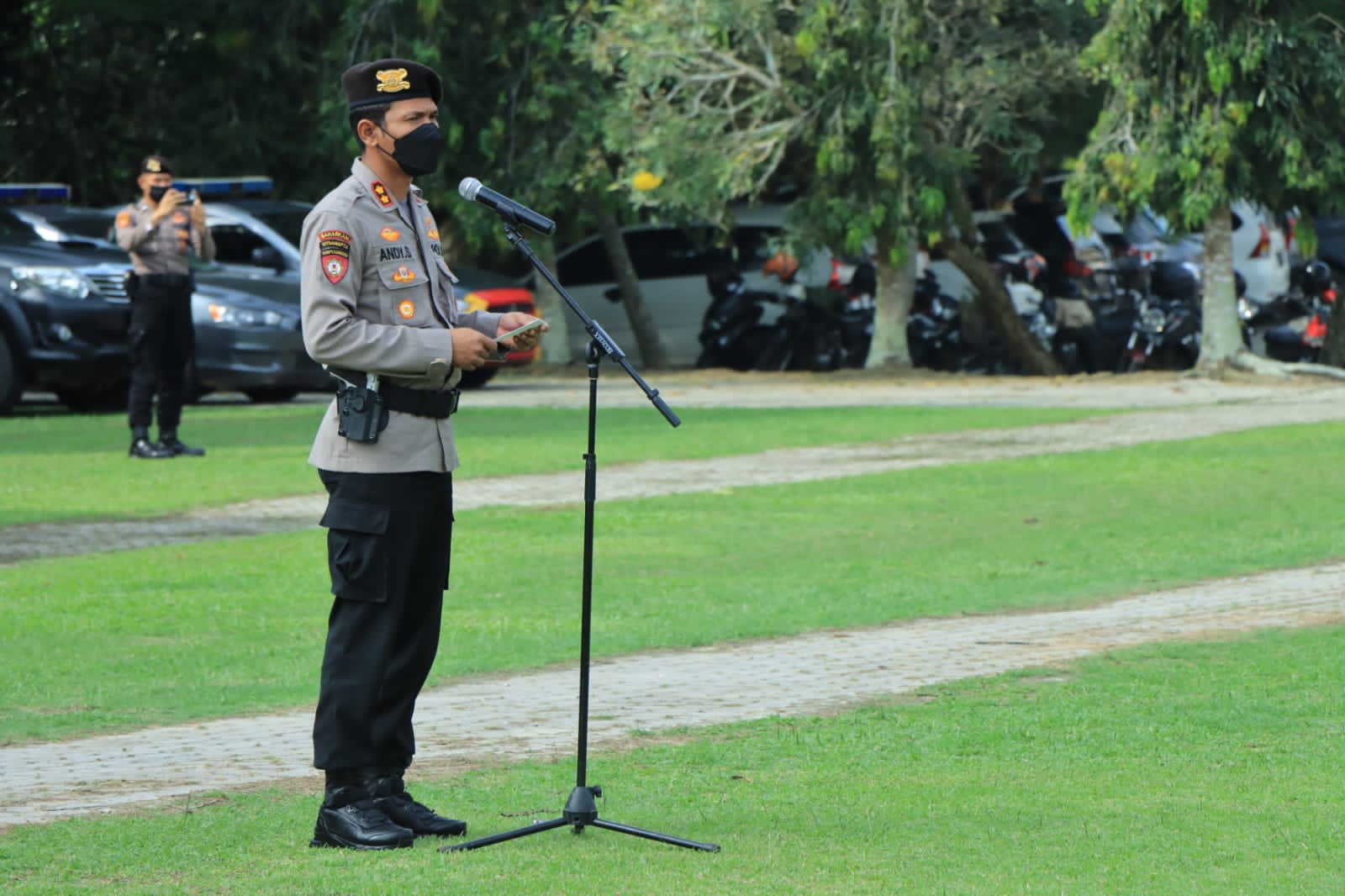 Pelatihan Peningkatan Kemampuan Dalmas Rayonisasi II Polda Lampung di Kabupaten Tulang Bawang Barat
