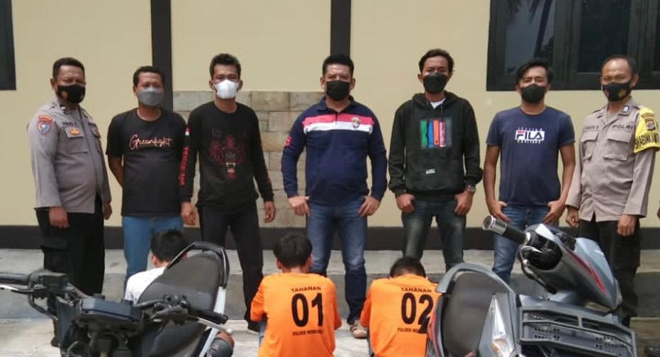 Tiga Tersangka Curat Dibekuk Polsek Wonosobo