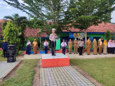 Pentingnya Aturan Berlalu Lintas, Kasat Lantas Polres Mesuji Datangi SMPN 1