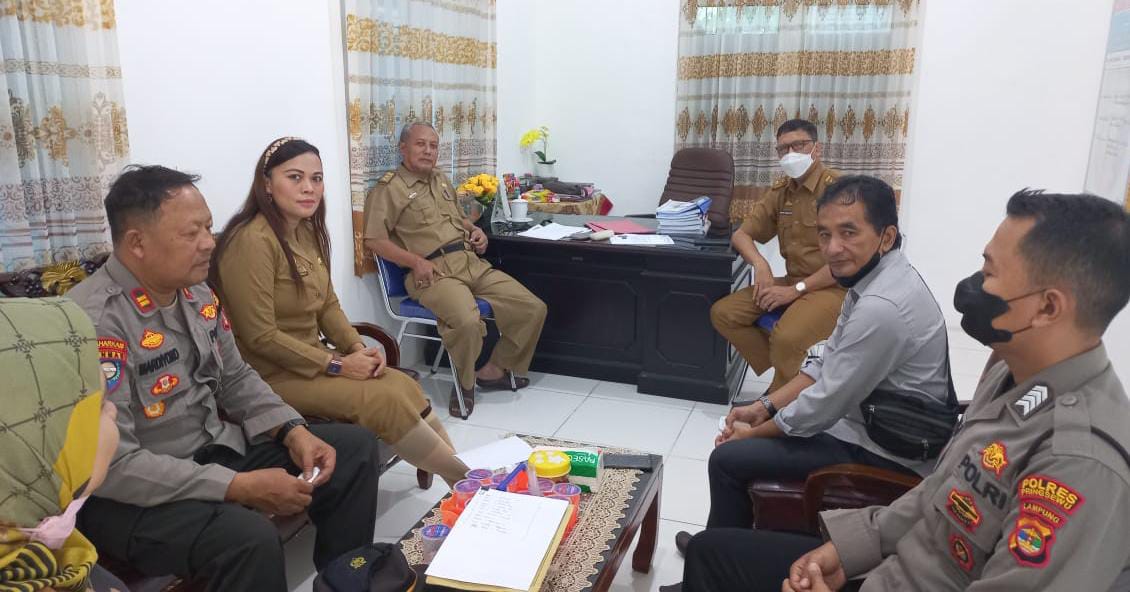 Polres Pringsewu Audiensi Dengan Cabdindik bahas Pertisaka dan Pertikara