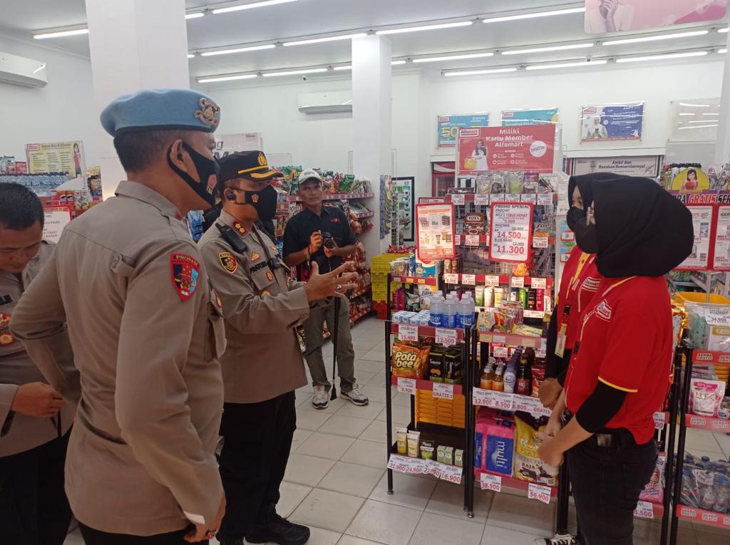 Dua Karyawati Minimarket jadi Korban Perampokan, Kapolres Pesawaran Berikan Respon Cepat