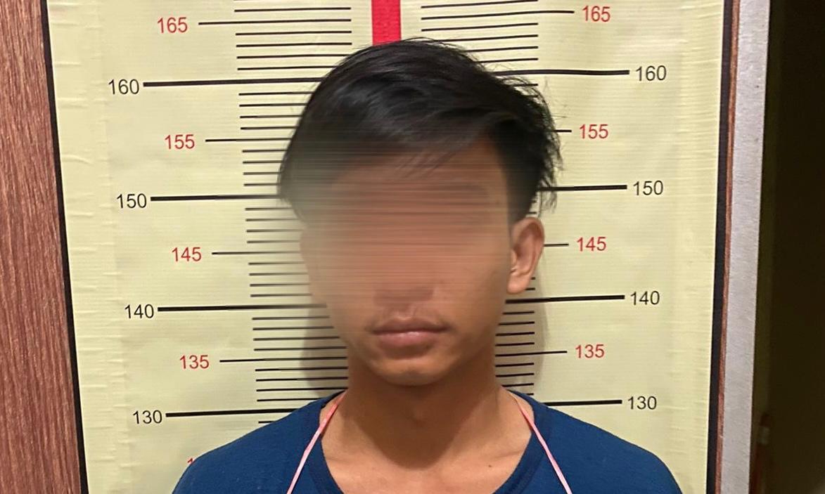 Seorang Penyalahguna Sabu di Kapuran Kota Agung Ditangkap Sat Resnarkoba Polres Tanggamus