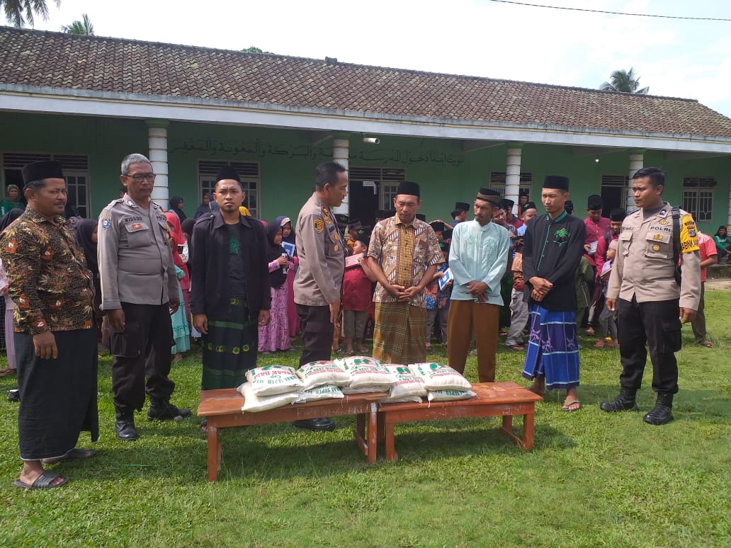 Kapolsek Way Serdang Memberikan Penyuluhan di Pondok Pesantren