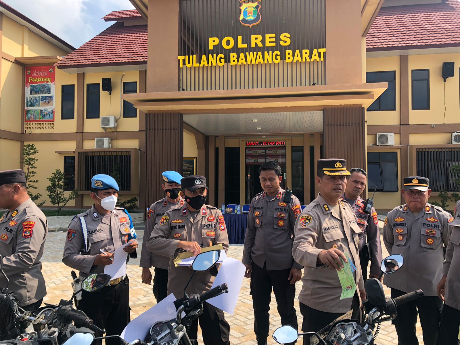 Tim supervisi Logistik Polda Lampung datangi Polres Tubaba