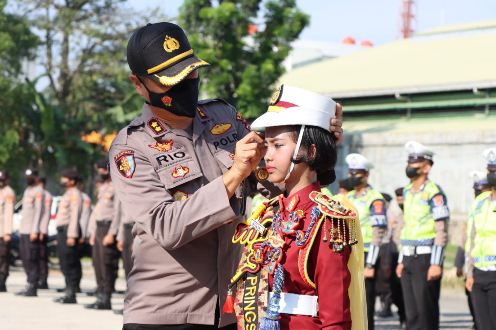 Akan Ikuti Kompetisi Tingkat Provinsi, Polres Pringsewu Kukuhkan 32 Anggota Polisi Cilik