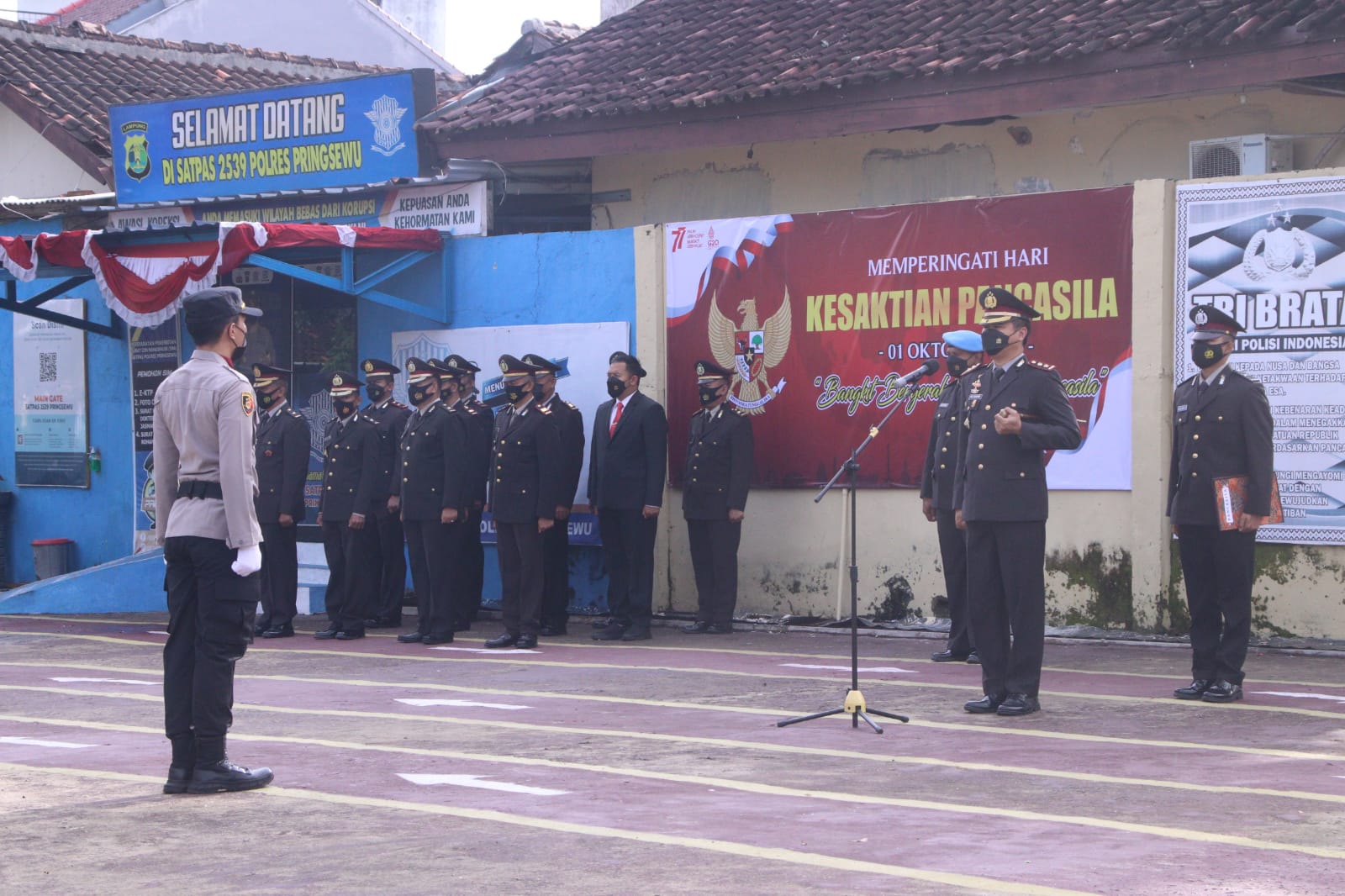 Ini Pesan Kapolres Pringsewu Saat Memperingati Hari Kesaktian Pancasila