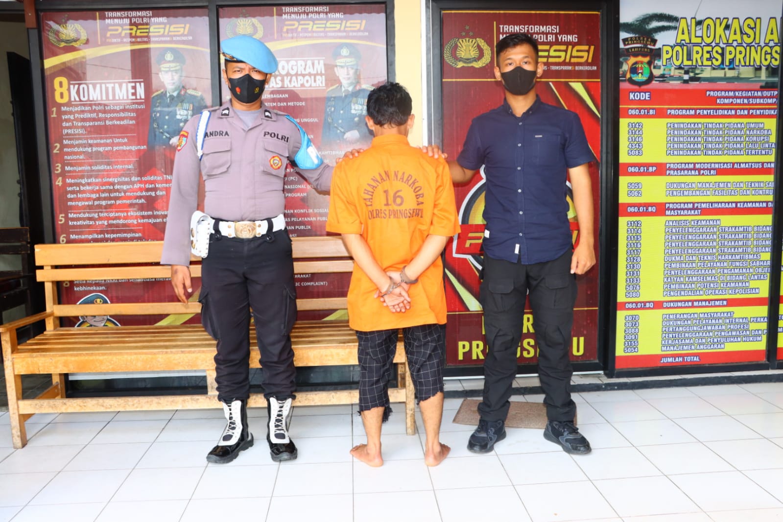 3 Bulan Buron, DPO Pencuri Sepeda Motor Diringkus Satreskrim Polres Pringsewu