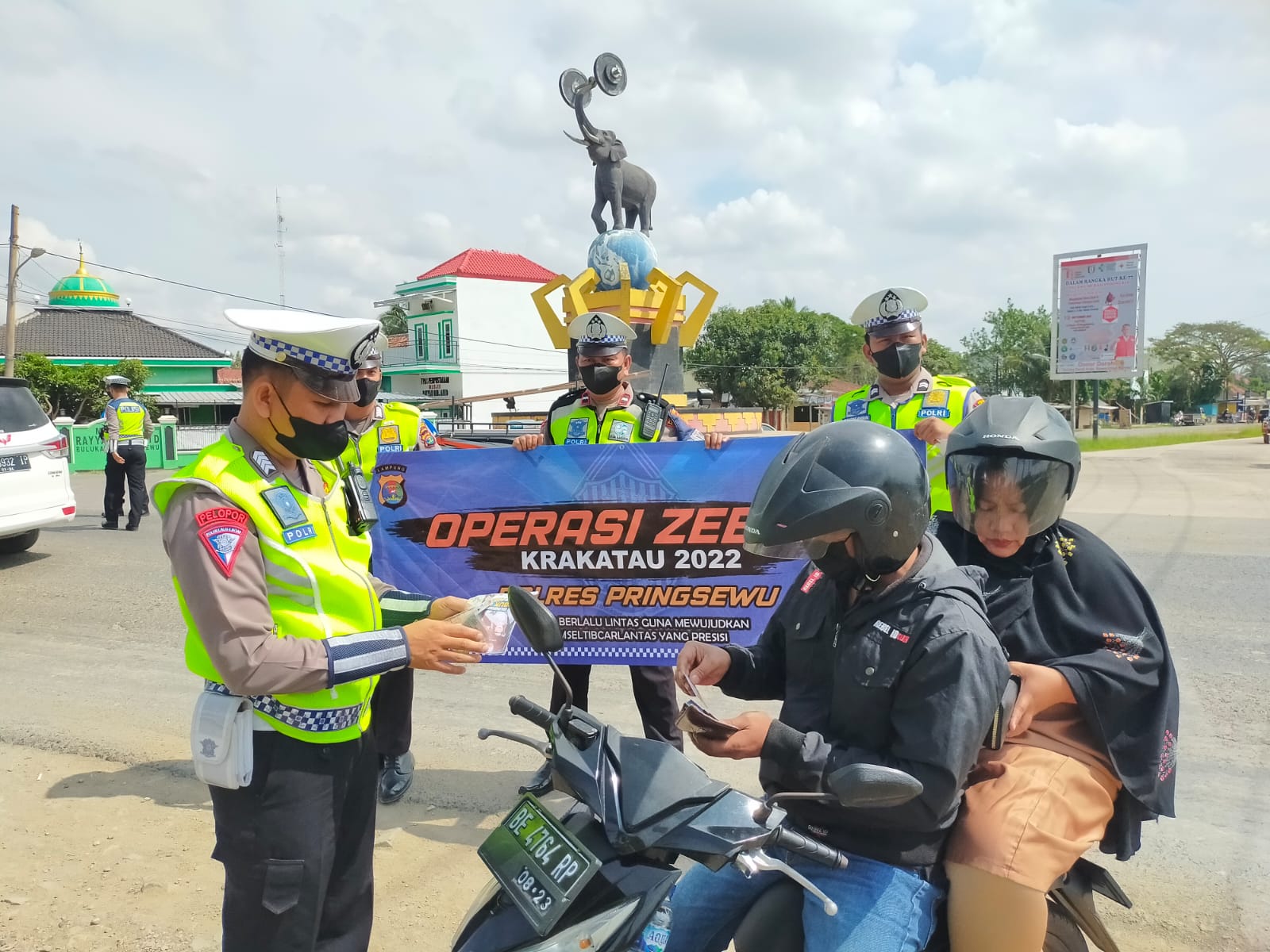 4 Hari Operasi Zebra, Polres Pringsewu Tindak 284 Pelanggar