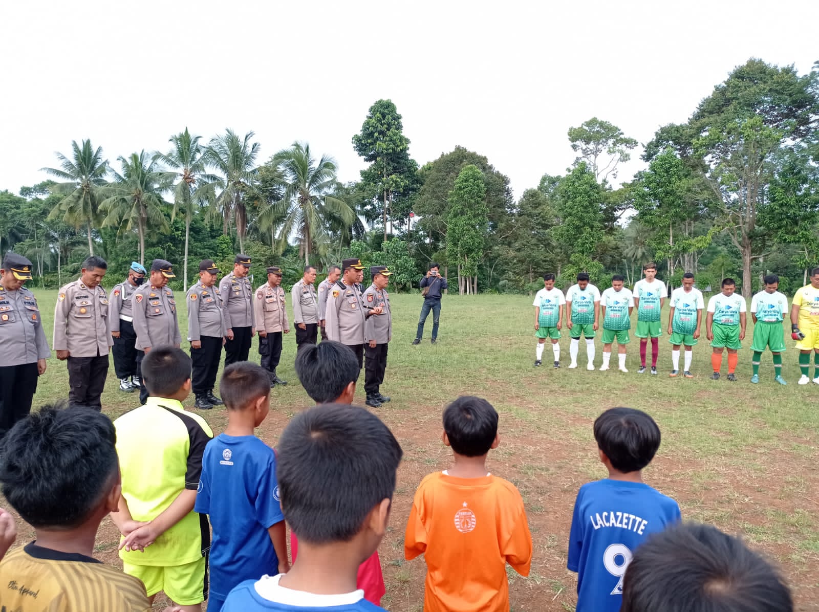 Kapolres Pesawaran Gelar Doa Bersama Mengenang Tragedi Korban di Stadion Kanjuruhan Malang