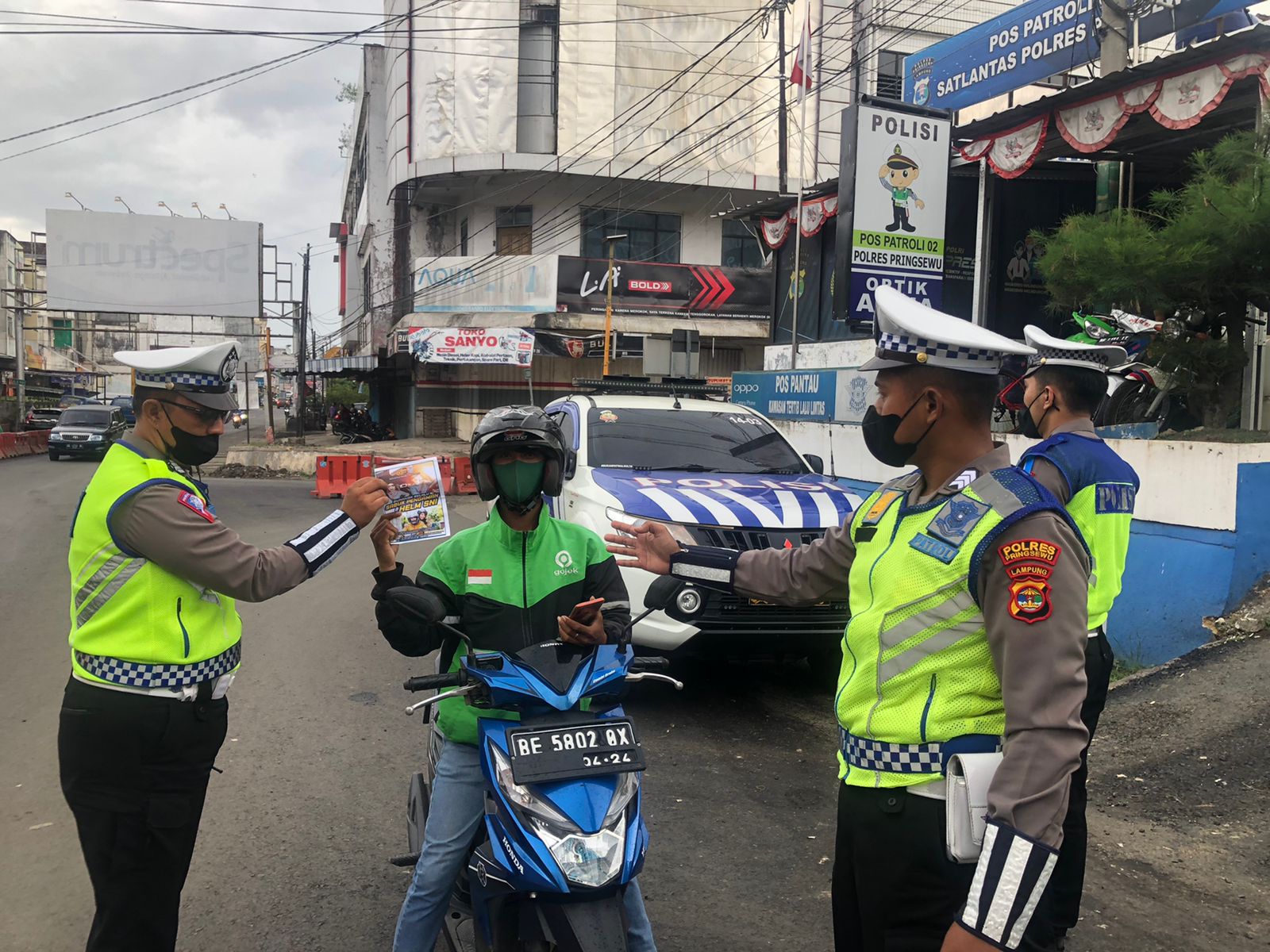 Polres Pringsewu Tindak 1.946 Pelanggar Selama Operasi Zebra 2022