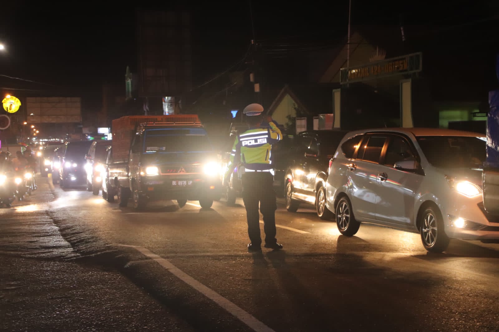 Polres Pringsewu Terjunkan Puluhan Personel Amankan Fun Food Festival
