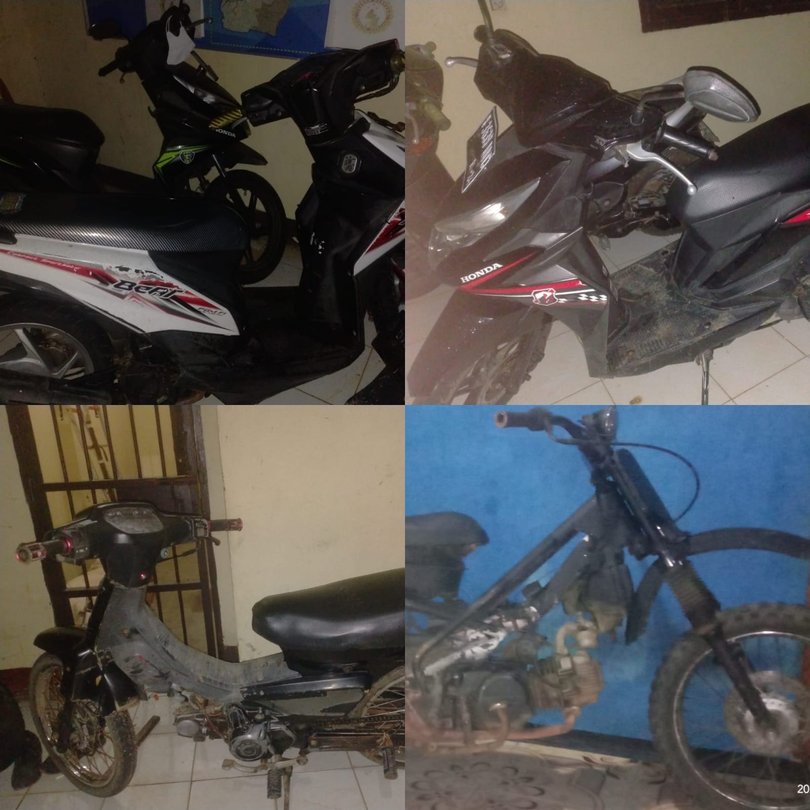 Respon Cepat Anggota Bhabinkamtibmas dan Kanitres Polsek Bukit Kemuning Ungkap Kasus Curanmor
