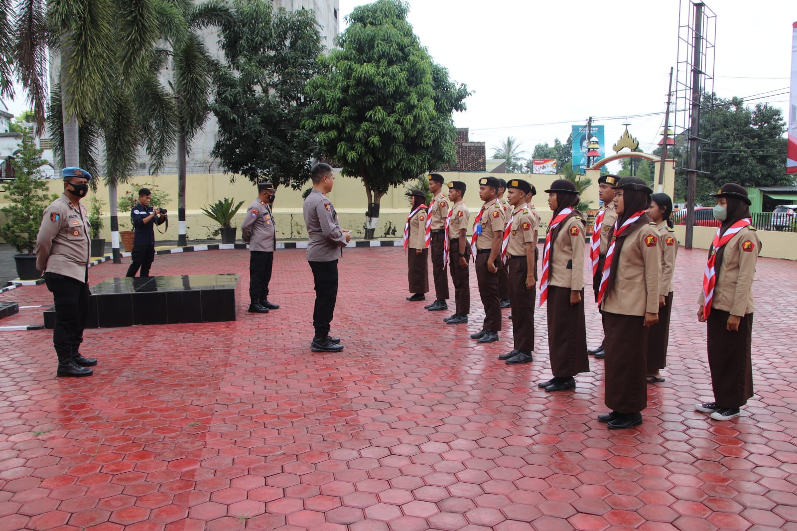 Kapolres Pringsewu Berikan Arahan Calon Peserta Pertikaranas IV Tahun 2022
