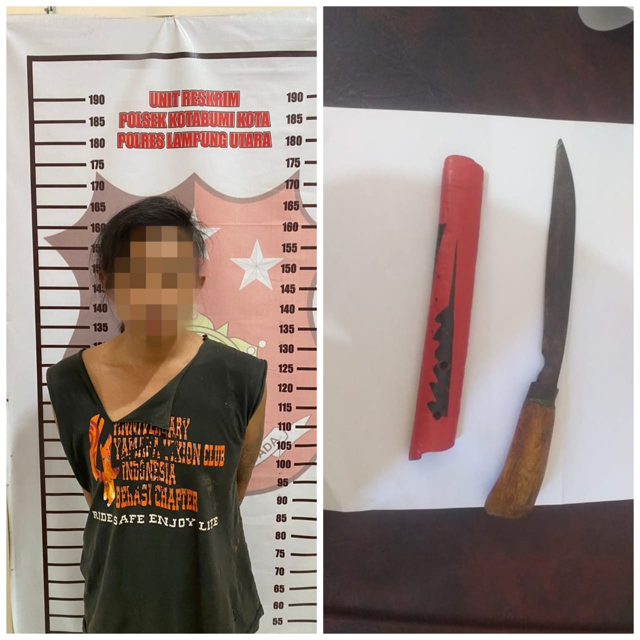 Respons Cepat Polisi Polsek Kotabumi Kota, Pelaku Penganiayaan Diamankan