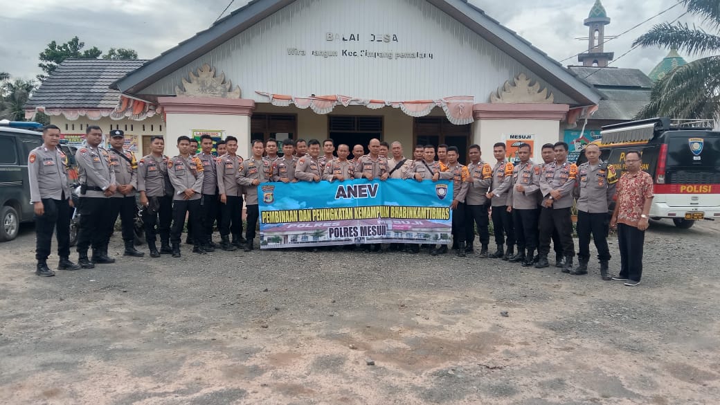 Bhabinkamtibmas Polres Mesuji Mendapatkan Peningkatan Kemampuan