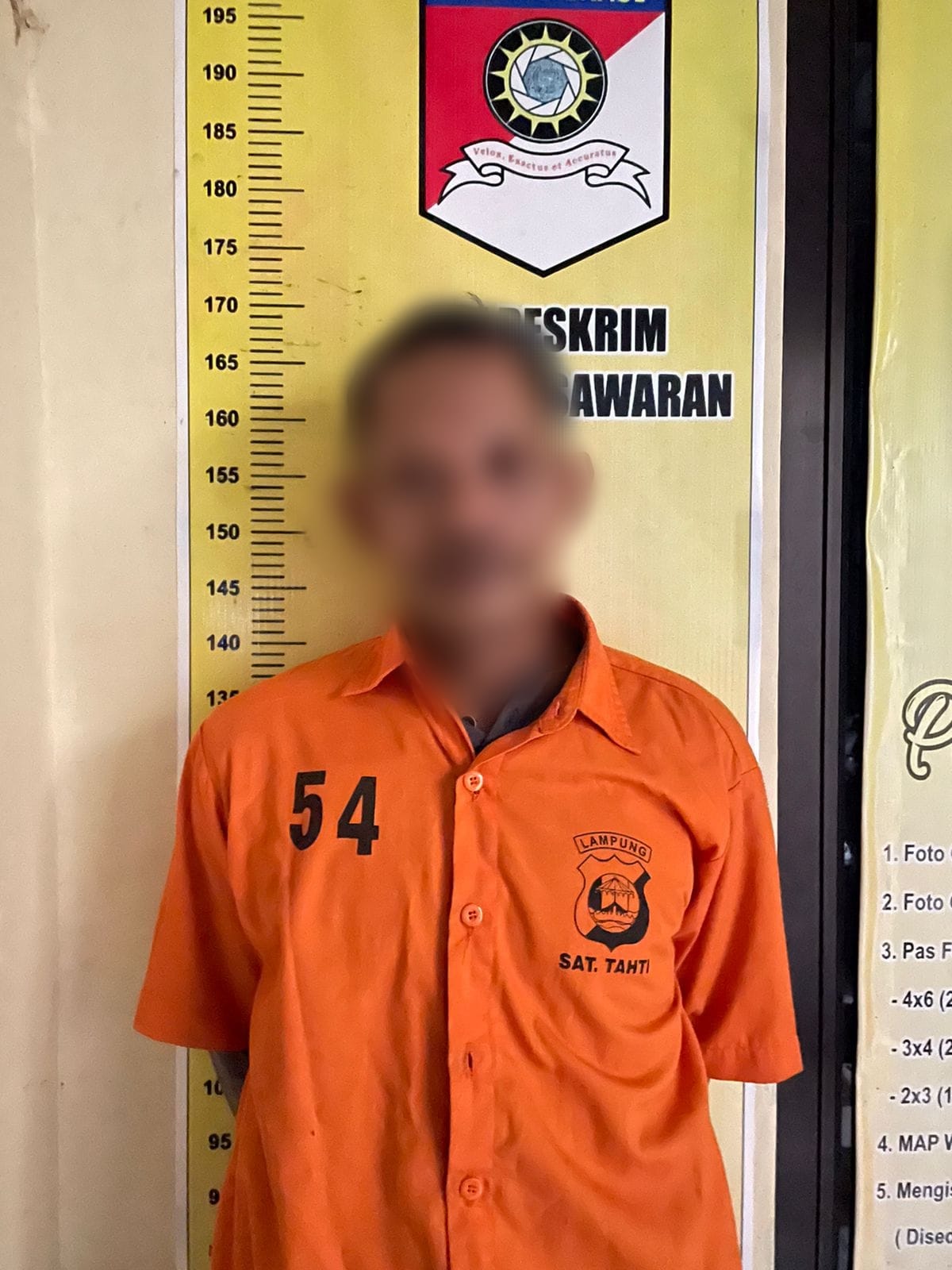 Kembali, Satreskrim Polres Pesawaran Berhasil Tangkap Pelaku Persetubuhan Anak di Bawah Umur