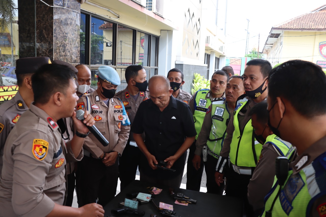 Pemeriksaan Senpi, Kabag Log: Pahami Aturan Penggunaan Senpi