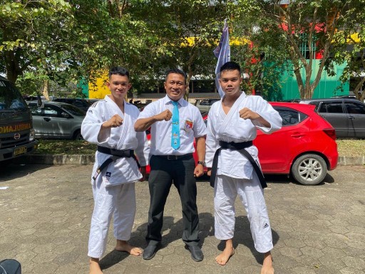 Dua Atlit Judo Asuhan Polres Mesuji Berhasil Menyabet Medali Emas