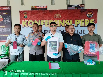 Polres Mesuji Ungkap Kasus Tindak Pidana Kekerasan Terhadap Supir Fuso di Jalan Tol