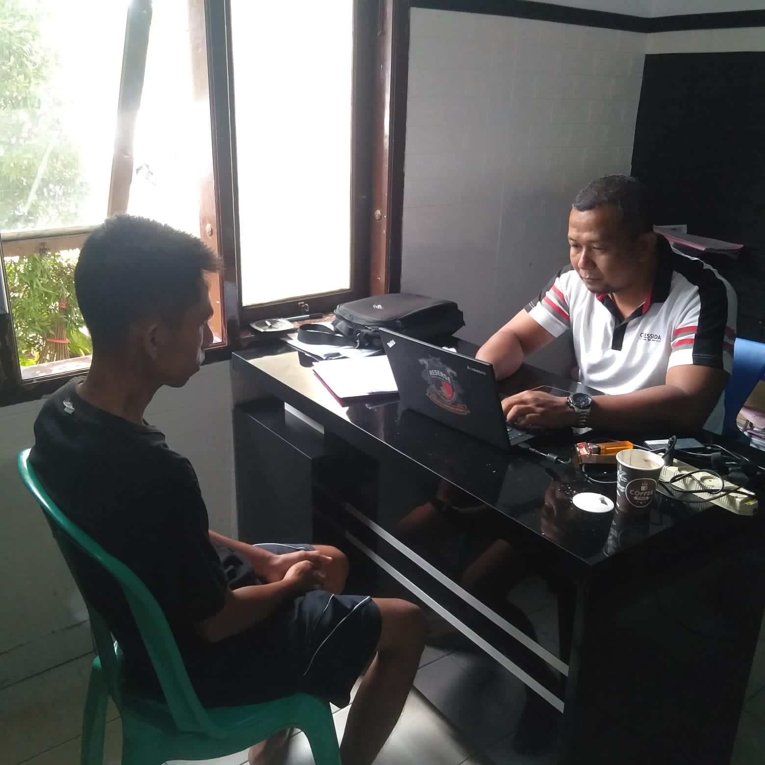 Bawa kabur bocah di bawah umur, RD digelandang ke Mapolres Lampung Utara