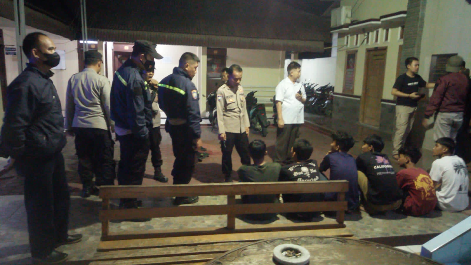 Berkumpul Sambil Minum Arak, Polsek Kedaton Amankan Sejumlah Pelajar