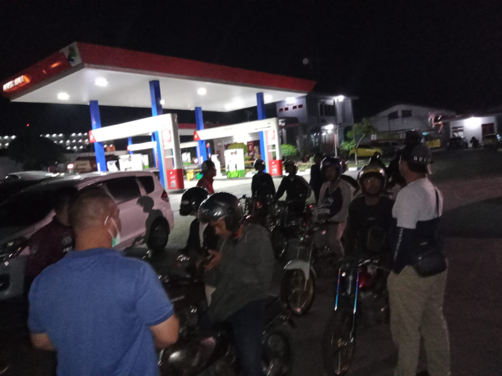 Dipimpin Kapolsek Sukarame, Patroli Gabungan Amankan Belasan Pelajar