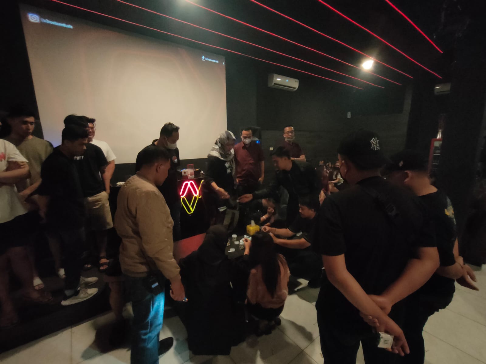 Jamin Rasa Aman, Polresta Bandar Lampung dan Polsek Jajaran Tingkatan patroli Gabungan