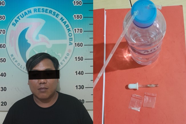 Ketahuan Pakai Narkoba Saat  Karaokean, Seorang pemuda Di Tangkap Polisi