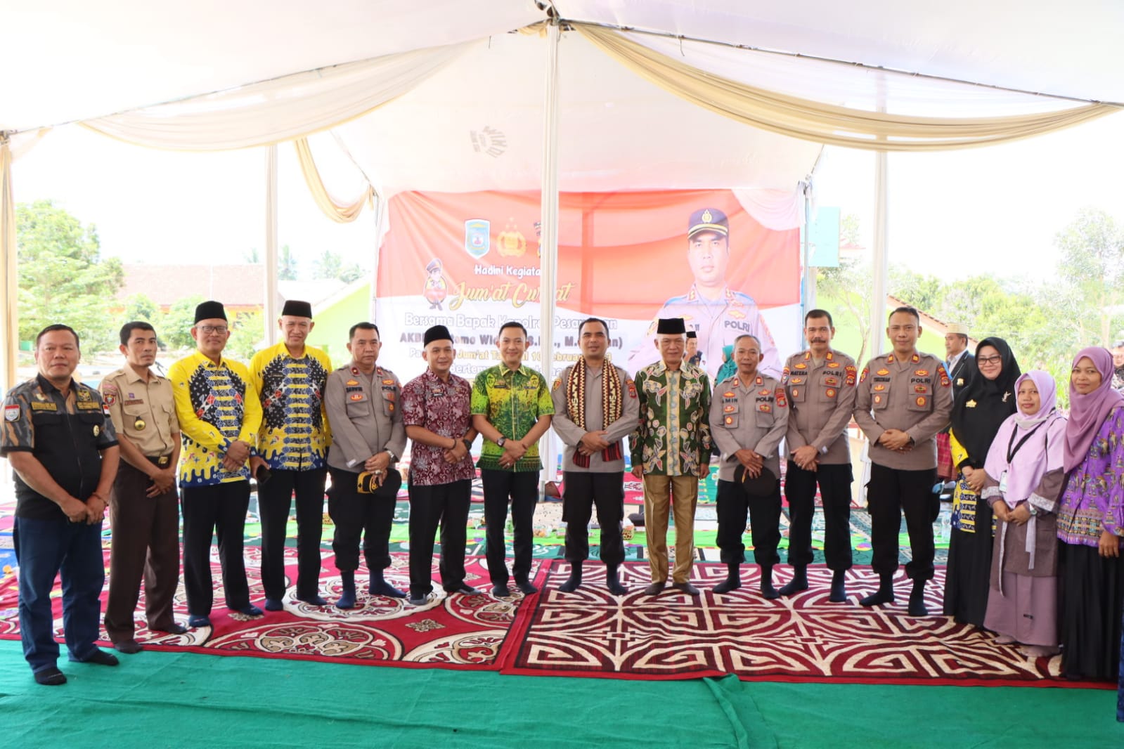 Jumat Curhat Di SMA 1 Kedondong, Kepsek : Terimakasih Pak Kapolres