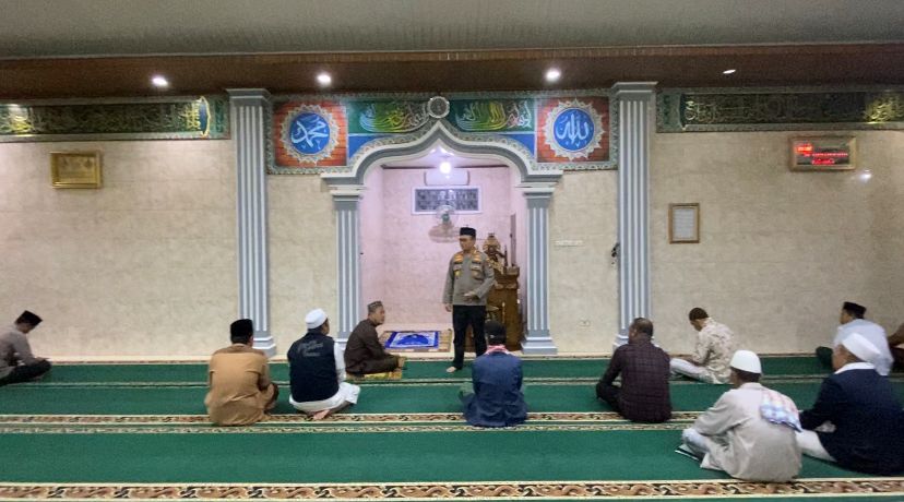 Safari Subuh, Kapolresta Bandar Lampung Ajak Masyarakat Jaga Toleransi Kerukunan Umat Beragama