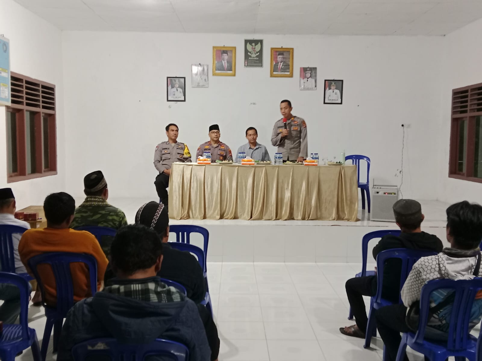 Curhat Kamtibmas, Kasat Binmas Polresta Bandar Lampung Ajak Masyarakat Jaga Kerukunan Umat Beragama