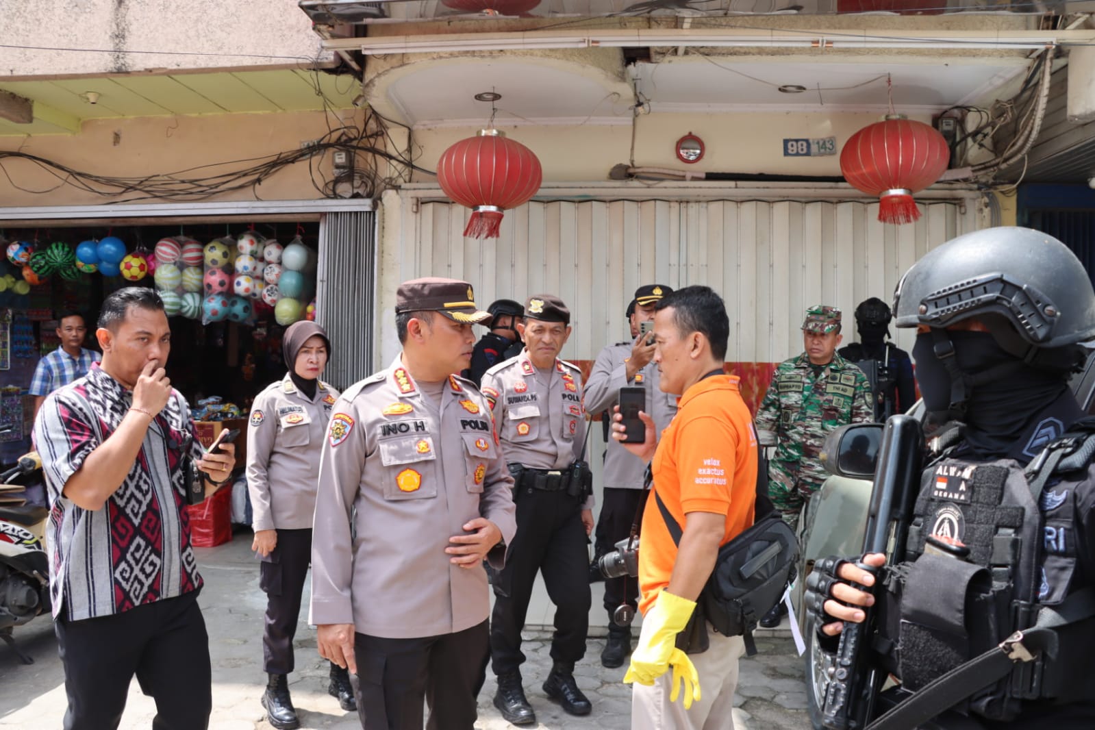 Pelaku Percobaan Perampokan Bank Arta Kedaton di tangkap Polresta Bandar Lampung